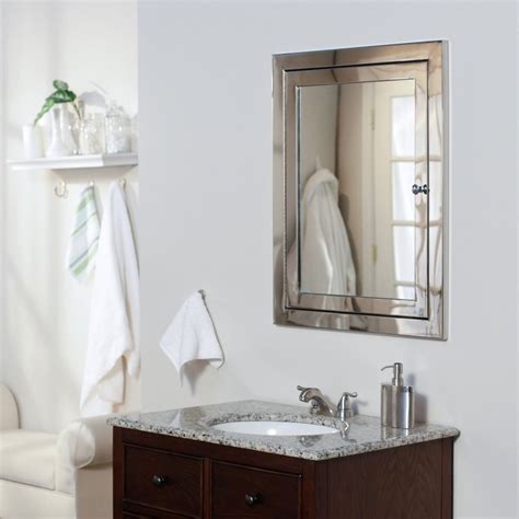 Have you ever attempted to install a recessed medicine cabinet? Bathroom medicine cabinets recessed mirrors (With images ...