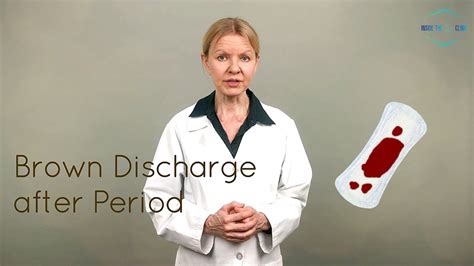 Brown Discharge After Period Causes Youtube