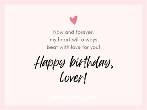Romantic And Special Birthday Wishes For Lover Happy Birthday Wisher