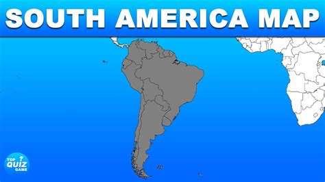 South America Map Quiz Printable