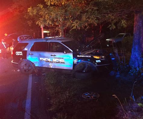 Driver Cited After Slamming Into Police Cruiser On Cape Cod