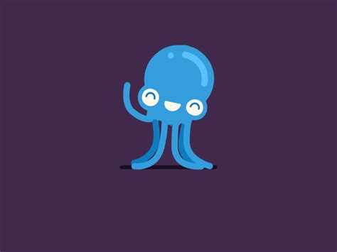 Is there a free app to make intros? Octopus gif by Tony Pinkevych for Untime Studio on Dribbble