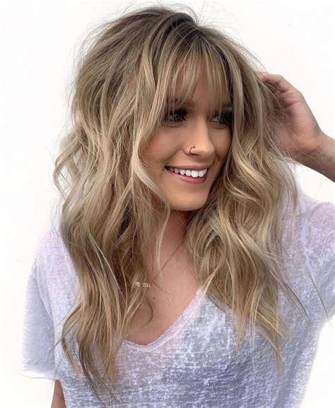 Voluminous Longer Layered Hairstyle Hairstyles Long Layered Haircuts