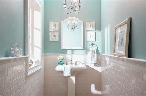 Pretty Powder Room We Love The Classic Elements Of This