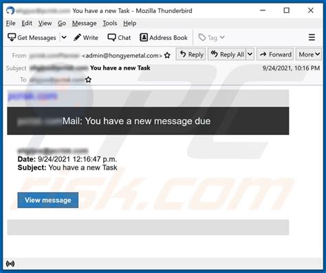 You Have A New Message Due Email Scam Removal And Recovery Steps