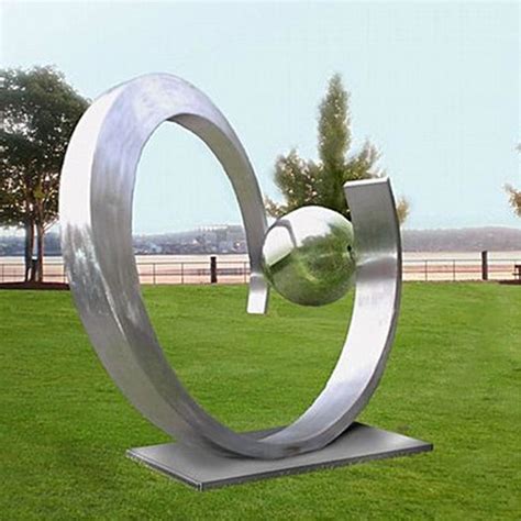 Large Garden Sculptures Metal Decorative Stainless Steel Sculpture