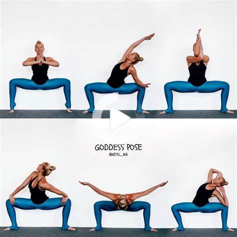 Neyu Yoga And Fitness On Instagram “sharing Some Variations Of Goddess