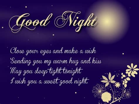 Good Night Wishes For Boyfriend Or Girlfriend Good Night