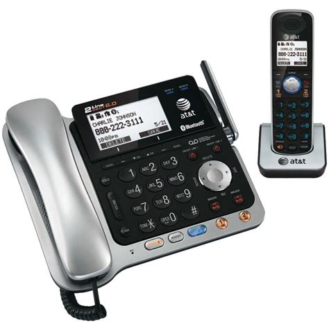 New Atandt Cordless Model Tl86109 Wiredcordless Phone System Ebay