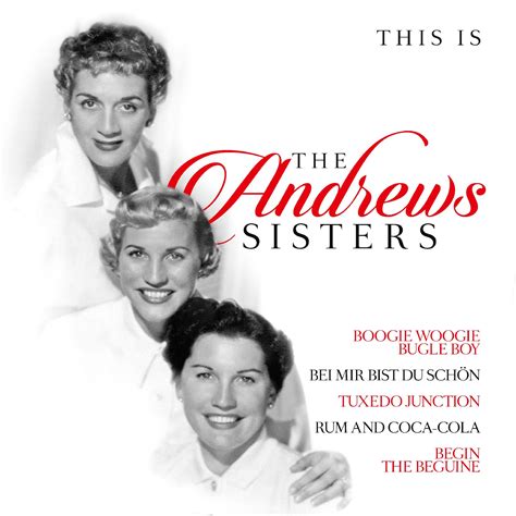 Andrew Sisters This Is The Andrews Sisters Zyx Music