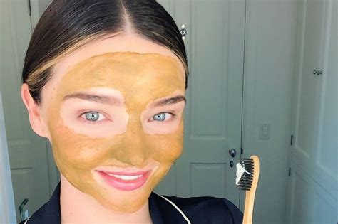 Miranda Kerr Puts Beauty Masks On Her Hands Her Feet—and Even Her