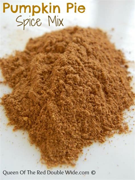 Homemade Pumpkin Pie Spice Mix Queen Of The Red Double Wide