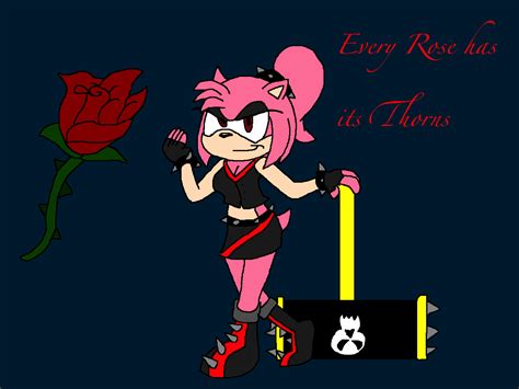 Evil Amy Rose By Scurvypiratehog On Deviantart