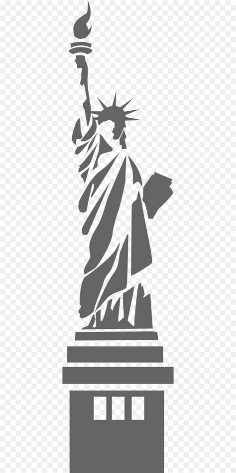 Statue Of Liberty Silhouette Clip Art Usa Statue Of Liberty Png