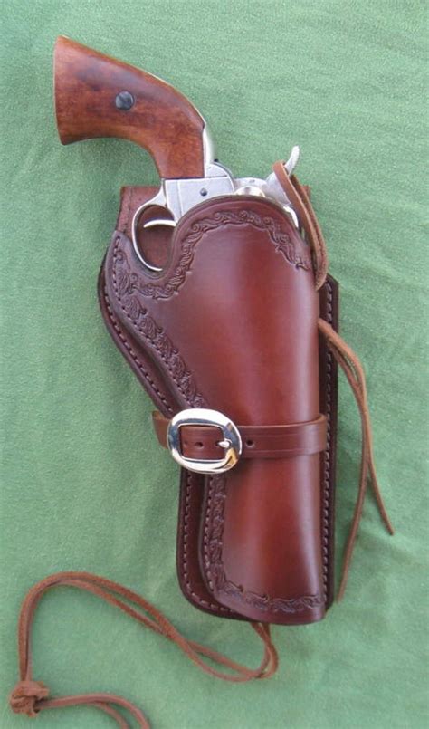 Items Similar To Western Leather Holster Cal Colt Ruger Uberti On Etsy