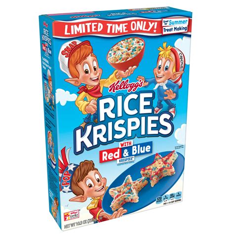 Kelloggs Rice Krispies Spring Breakfast Cereal 103 Oz