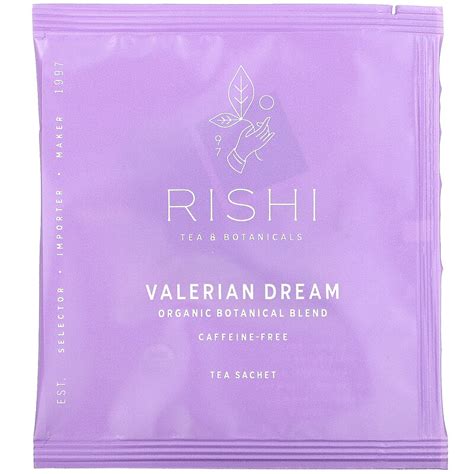 Rishi Tea Organic Botanical Blend Valerian Dream Caffeine Free