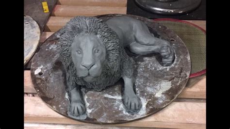 Lion Clay Sculpture Timelapse Youtube