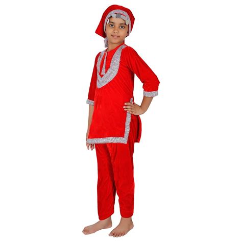 Red Velvet Kids Kashmiri Girl Costume 3 21 Years At Rs 500piece In