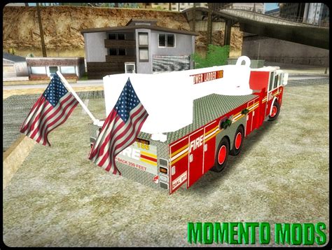 Gta Sa Seagrave Marauder Fdny Torre Ladder 186 Momento Mods Mods