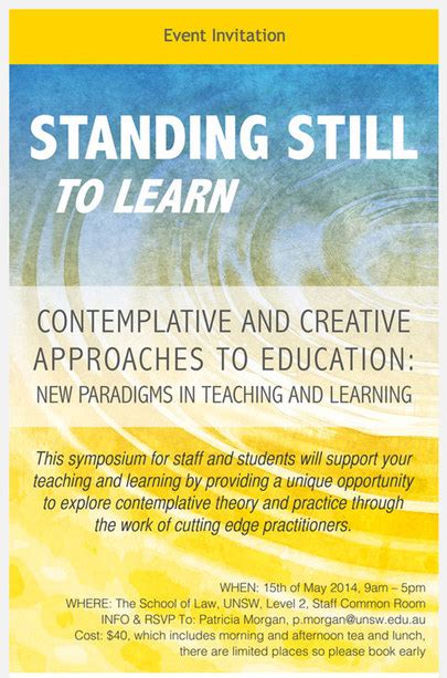 Teaching Research Presentations And Workshops The Contemplative Academy