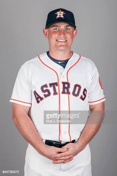Max Stassi Of The Houston Astros Poses During Photo Day On Sunday