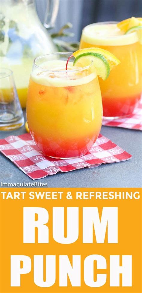 This simple drink is so easy to make. Rum Punch | Recipe | Caribbean drinks, Caribbean rum, Drinks made with rum