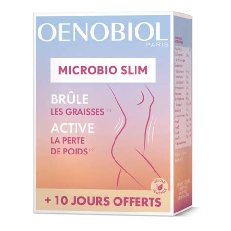 Oenobiol Microbio Slim Brûle Graisses 80 Gélules