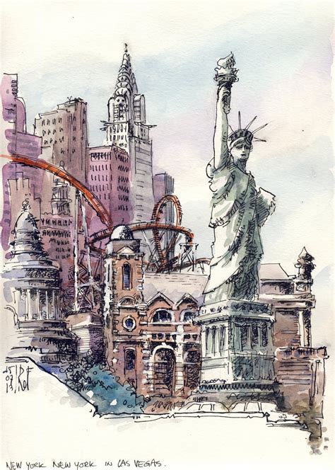 Rene Fijten Sketches New York New York