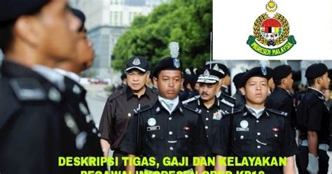 Berikut maklumat lanjut tugas pegawai imigresen kp19, gred gaji dan syarat lantikan. Deskripsi Tugas, Gaji dan Kelayakan Pegawai Imigresen Gred ...