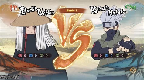 Naruto Shippuden Ultimate Ninja Storm 4 Itachi Vs Kakashi Youtube