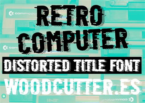 Retro Computer Fancy Font Dafont Free