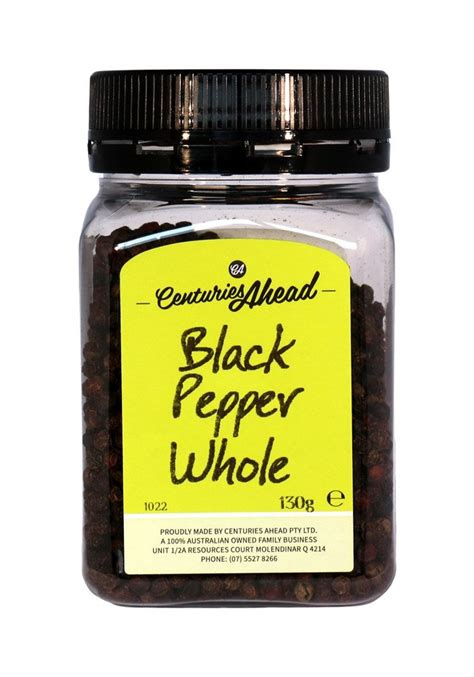Black Pepper Whole Centuries Ahead