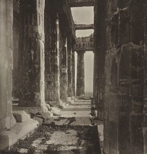 William J Stillman Western Portico Of The Parthenon 1882 Flickr