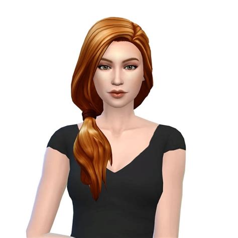 Sims Ponytail Hair