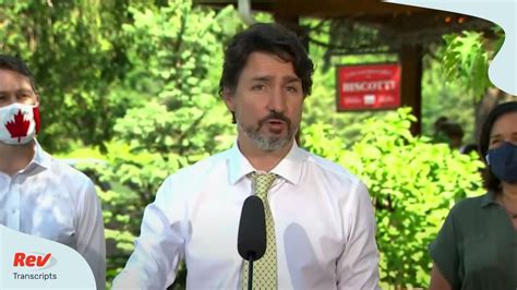 Justin Trudeau Canada Press Conference Transcript June 19 Rev Blog