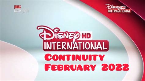 Disney International Hd Continuity 14 February 2022 Youtube