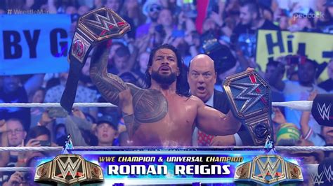 New Undisputed Wwe Universal Champion Crowned At Wrestlemania 38