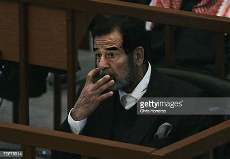Saddam Hussein Trial Resumes Photos And Premium High Res Pictures