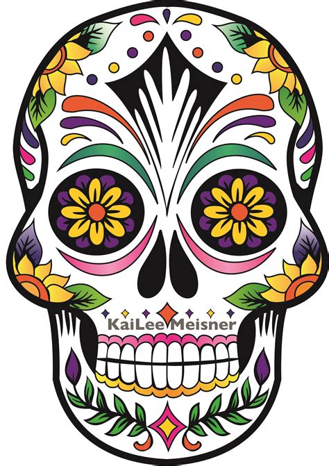 graphic design kailee meisner sugar skull design imagenes de calaveras mexicanas arte con