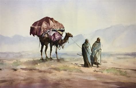 All Our Worldly Goods Watercolour Trevor Waugh