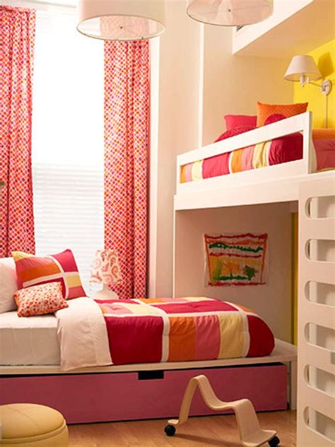 Bright And Sunny Girls Bedroom For Two Kidsomania