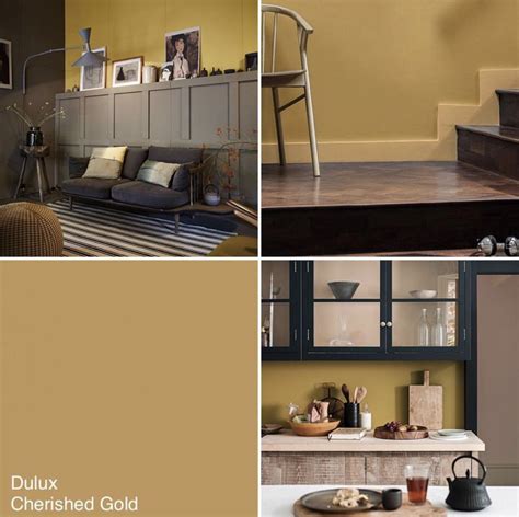 Cherished Gold By Dulux Interior Color Schemes Dulux Paint Colours