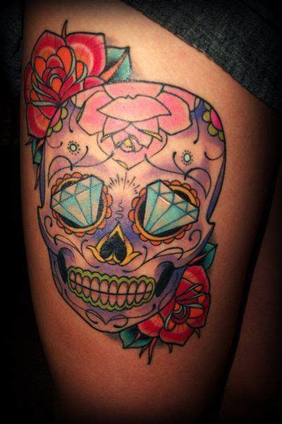 148 Best Sugar Skull Images On Pinterest Skull Tattoos