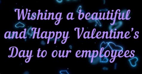 Valentines Day Messages For Employees Greetings Card Messages