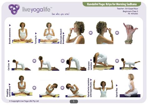 Kundalini Yoga Beginners Complete Set Live Yoga Life