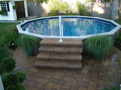 Best Above Ground Pools For Small Yards Basic Idea Home Decorating Ideas