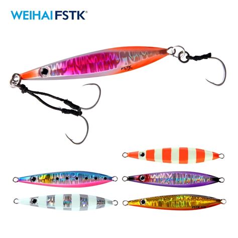 Fishing Lure Metal Jig Slow Jig Metal Casting Spoon 20g40g60g80g