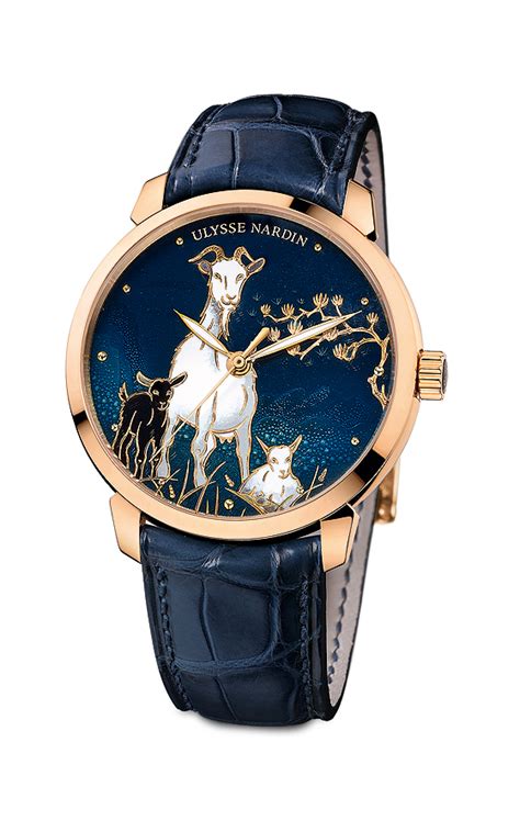See more of clasico watches on facebook. Ulysse Nardin Classico "Year of the Goat" Limited Edition ...