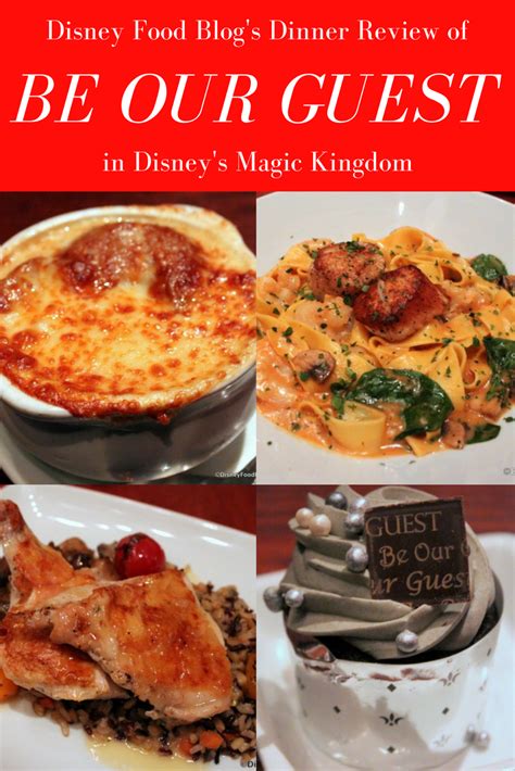 Review Dinner At Be Our Guest Restaurant In Disney World